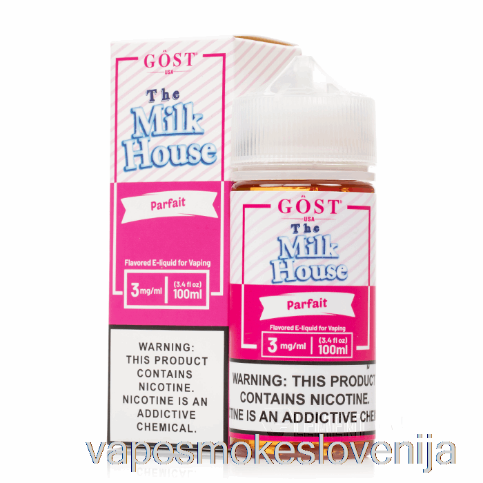 Vape Petrol Parfait - Mlečna Hiša - Gost Vapor - 100 Ml 6 Mg